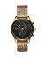 エムブイエムティー レディース 腕時計 アクセサリー Voyager Black & Gold Watch, 42mm Black/Gold