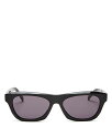 ジバンシー レディース サングラス・アイウェア アクセサリー Women's Square Sunglasses, 55mm Black/Gray Solid