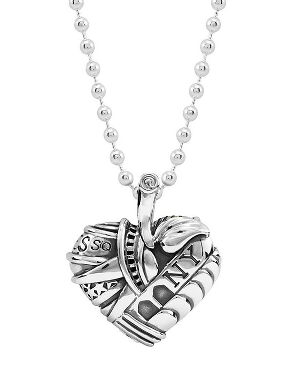 ラゴス レディース ネックレス・チョーカー・ペンダントトップ アクセサリー LAGOS Sterling Silver Heart of New York Necklace, 34