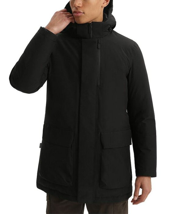 ウール リッチ メンズ コート アウター Urban LT GTX Car Coat Black