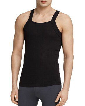 ツーイグジスト メンズ タンクトップ トップス Square Cut Tank, Pack of 2 Black