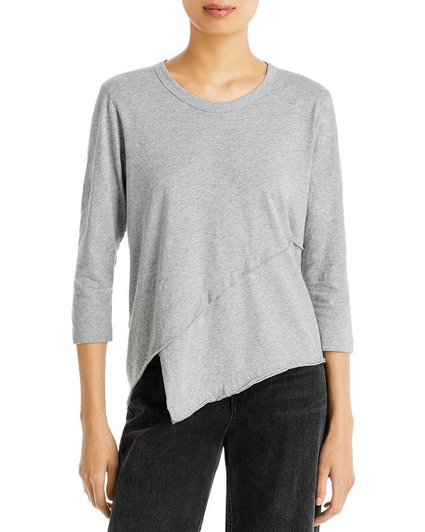 ウィルト レディース シャツ トップス Layered Hem Top Grey Heath