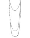 ジョン・ハーディー レディース ネックレス・チョーカー・ペンダントトップ アクセサリー Sterling Silver Classic Chain Layered Necklace, 34