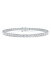 フォーエバーマーク レディース ブレスレット・バングル・アンクレット アクセサリー Diamond Classic Line Bracelet in 18K White Gold， 7.0 ct. t.w. White