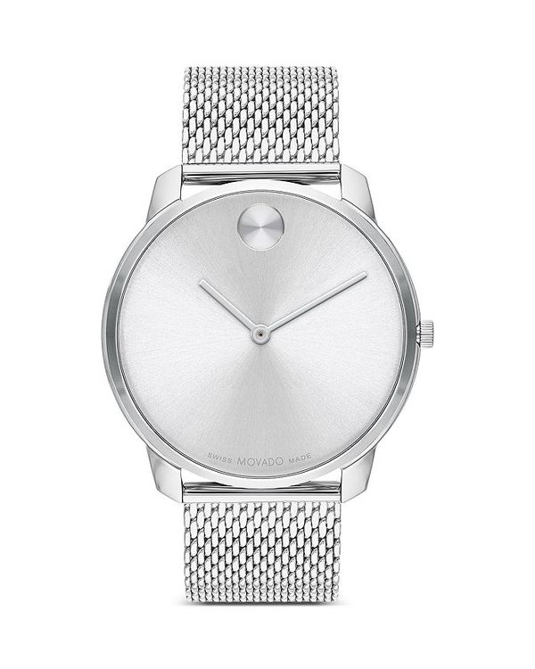 モバド モバド レディース 腕時計 アクセサリー BOLD Thin Watch, 42mm Silver