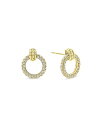 ラゴス レディース ピアス・イヤリング アクセサリー 18K Yellow Gold Caviar Diamond Circle Stud Earrings Gold