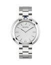 ブロバ レディース 腕時計 アクセサリー Classic Watch, 40mm White/Silver