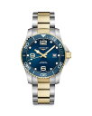 W fB[X rv ANZT[ Longines HydroConquest Stainless Steel Watch, 41mm Blue