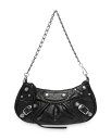 oVAK fB[X V_[obO obO Le Cagole Mini Leather Shoulder Bag Black/Silver