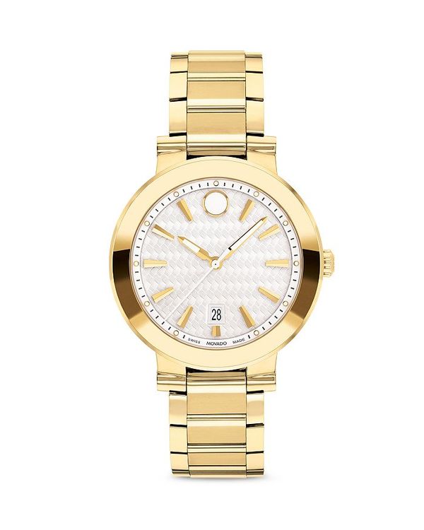 モバド モバド レディース 腕時計 アクセサリー Vizio Watch, 32mm White/Gold