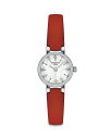 ティソット レディース 腕時計 アクセサリー Lovely Round Watch, 20mm White/Red