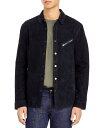 ジョンバルベイトス メンズ シャツ トップス Suede Shirt Jacket Midnight