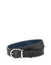 モンブラン メンズ ベルト アクセサリー Horseshoe Stainless Steel Pin Buckle Belt No Color