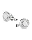 u Y JtX{^ ANZT[ Urban Spirit Round Cufflinks Steel