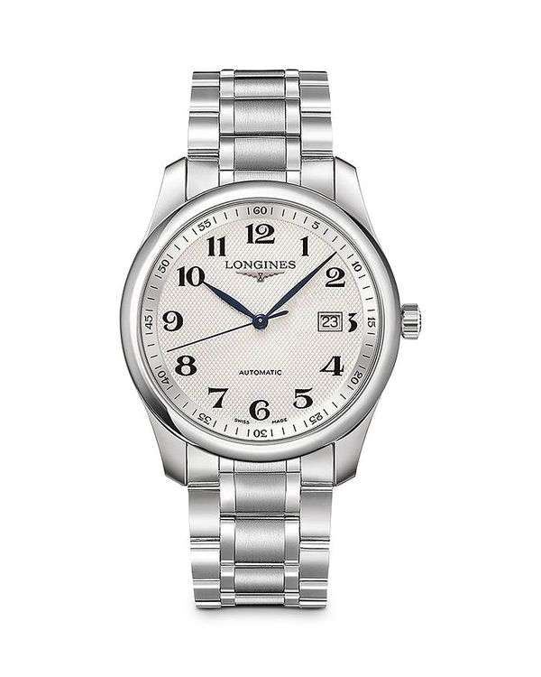 ロンジン ロンジン レディース 腕時計 アクセサリー Master Watch, 40mm White/Silver