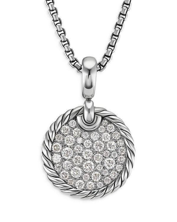 fCrbgE[} fB[X lbNXE`[J[Ey_ggbv ANZT[ Sterling Silver DY ElementsR Pave Diamond Pendant Silver