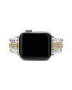 SX fB[X rv ANZT[ Sterling Silver & 18K Gold Diamond Apple Smartwatch Bracelet, 38-45mm Silver/Gold