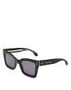 イザベル マラン レディース サングラス・アイウェア アクセサリー Cat Eye Sunglasses, 52mm Black/Gray Solid