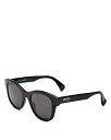 ケンゾー サングラス レディース ケンゾー レディース サングラス・アイウェア アクセサリー Round Sunglasses, 50mm Black/Gray
