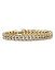 ǥӥåȡ桼ޥ  ֥쥹åȡХ󥰥롦󥯥å ꡼ Men's 18K Yellow Gold Chain Diamond Pave Curb Link Chain Bracelet Gold