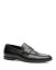 ゴードンラッシュ メンズ スリッポン・ローファー シューズ Men's Morgan Slip On Moc Toe Penny Loafers Black