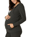 【送料無料】 ビヨンドヨガ レディース パーカー・スウェット アウター Maternity Space Dyed Everyday Hoodie Darkest Night