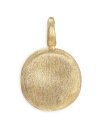 yz }R r`FS fB[X lbNXE`[J[Ey_ggbv ANZT[ 18K Yellow Gold Jaipur Textured Disc Pendant Gold