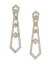 ̵ ǥӥåȡ桼ޥ ǥ ԥ ꡼ 18K Yellow Gold Carlyle Diamond Pave Link Drop Earrings White/Gold