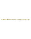 【送料無料】 ロバートコイン レディース ブレスレット バングル アンクレット アクセサリー 18K Yellow Gold Figaro Link Chain Bracelet Gold