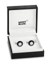 Montblanc カフス 【送料無料】 モンブラン メンズ カフスボタン アクセサリー Snowcap Cufflinks Black/Steel