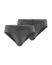 【送料無料】 ファルケ メンズ ブリーフパンツ アンダーウェア Jersey Briefs, 2 pk. Dark Gray