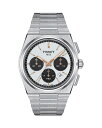 【送料無料】 ティソット レディース 腕時計 アクセサリー PRX Chronograph, 42mm White/Silver(2)
