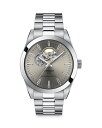 【送料無料】 ティソット レディース 腕時計 アクセサリー Gentleman Powermatic 80 Open Heart Watch 40mm Gray...