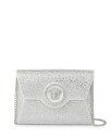 yz FT[` fB[X V_[obO obO La Medusa Crystal Embellished Shoulder Bag Optic White/Versace Gold