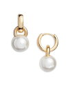 【送料無料】 ケネスジェイレーン レディース ピアス・イヤリング アクセサリー Drop Earrings White/Gold