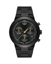 モバド 【送料無料】 モバド レディース 腕時計 アクセサリー BOLD Fusion Chronograph, 44.5mm Black/Black