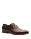 yz S[hbV Y hXV[Y V[Y Men's Adams Lace Up Cap Toe Oxford Dress Shoes Brown