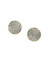 【送料無料】 イッポリスタ レディース ピアス・イヤリング アクセサリー 18K Yellow Gold Stardust Diamond Pave Flowe...