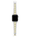 【送料無料】 ラゴス レディース ブレスレット・バングル・アンクレット アクセサリー Smart Caviar Sterling Silver 18K Gold Apple Watch Bracelet, 38-44mm Gold/Silver