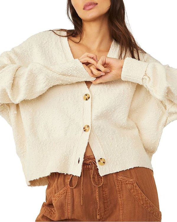 フリーピープル 【送料無料】 フリーピープル レディース ニット・セーター カーディガン アウター Found My Friend Cardigan Cream