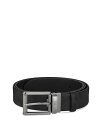 【送料無料】 モンブラン メンズ ベルト アクセサリー Buckle Belt Black