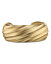 ̵ ǥӥåȡ桼ޥ ǥ ֥쥹åȡХ󥰥롦󥯥å ꡼ Cable Edge Recycled 18K Yellow Gold Wide Cuff Bracelet Gold