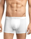 【送料無料】 ハンロ メンズ ボクサーパンツ アンダーウェア Cotton Essentials Covered Waistband Boxer Briefs,...