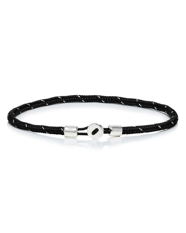 【送料無料】 ミアンサイ メンズ ブレスレット・バングル・アンクレット アクセサリー Nexus Rope Bracelet Black/Steel