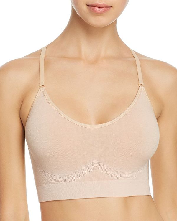 【送料無料】 ユーミー レディース ブラジャー アンダーウェア Seamlessly Shaped Convertible Scoop Neck Wireless Unlined Bralette Frappe