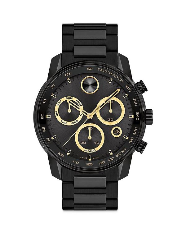 モバド 【送料無料】 モバド レディース 腕時計 アクセサリー BOLD Verso Chronograph, 44mm Black