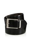 【送料無料】 カナーリ メンズ ベルト アクセサリー Men's Reversible Leather Belt Black/Brown