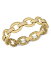 ̵ Сȥ ǥ ֥쥹åȡХ󥰥롦󥯥å ꡼ 18K Yellow Gold Duchessa Diamond Link Bangle Bracelet Gold