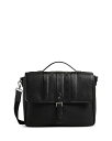 【送料無料】 テッドベーカー メンズ ショルダーバッグ バッグ Wayvees House Check Buckle Satchel Black