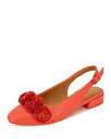 【送料無料】 ケネスコール レディース パンプス シューズ Women's Anana Slip On Slingback Flats Bright Coral